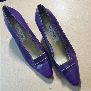 Karen Scott Elegant Purple Heels